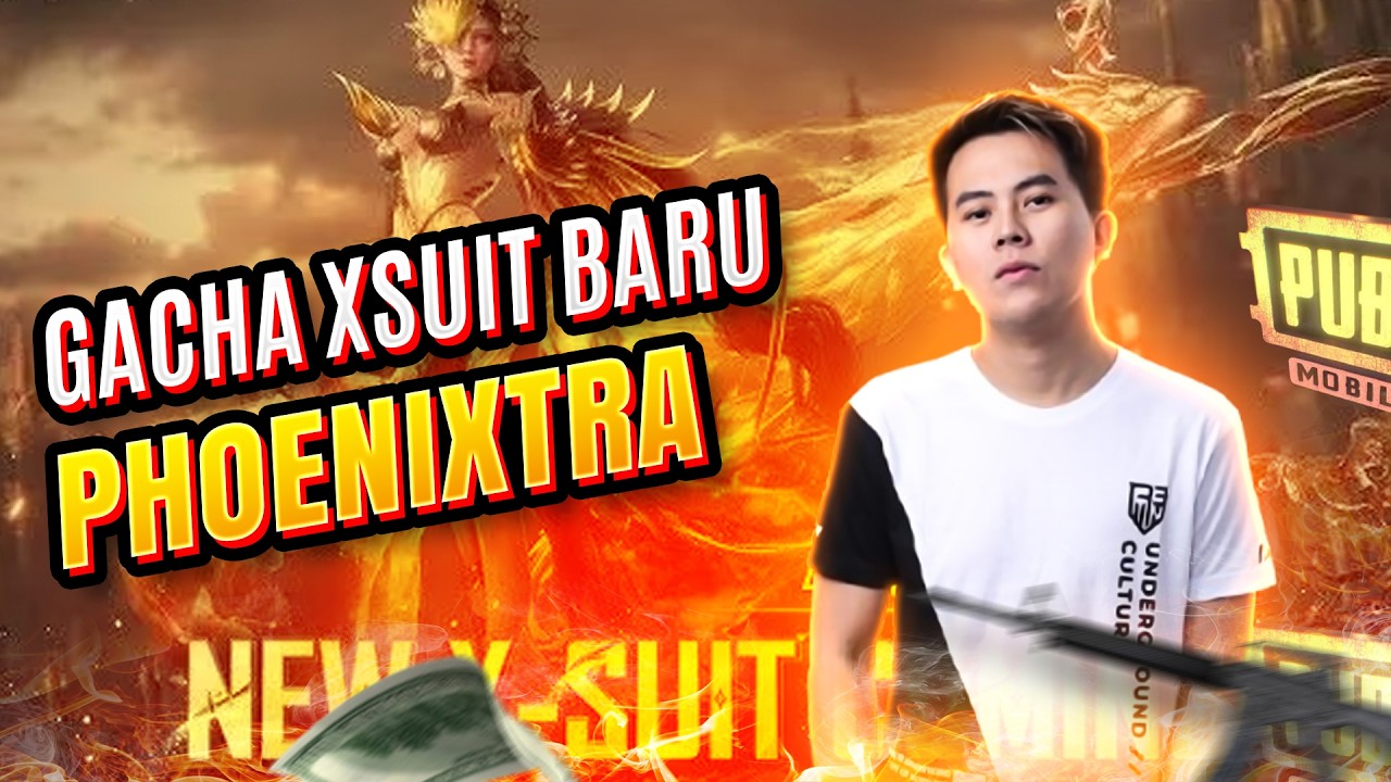 GACHA GACHA PHOENIXTRA X SUIT LANGSUNG MENYALA!! PUBG MOBILE INDONESIA BENNYMOZA