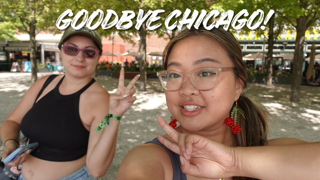 Goodbye Chicago! Last Day Vlog After Lollapalooza 2025