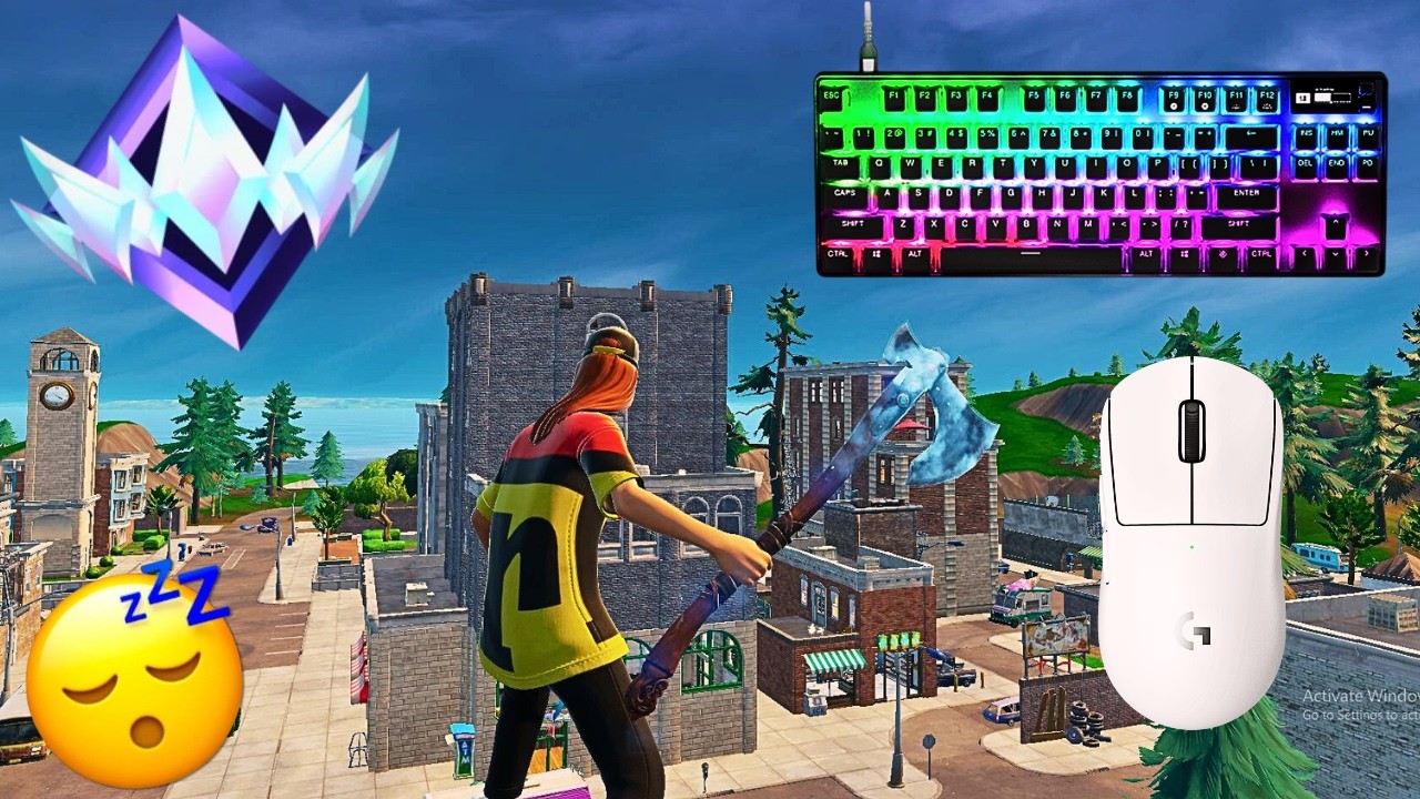 SteelSeries Apex Pro TKL ASMR 😴 Fortnite OG Ranked Reload 🏆 Satisfying Keyboard Fortnite 240 FPS 4K