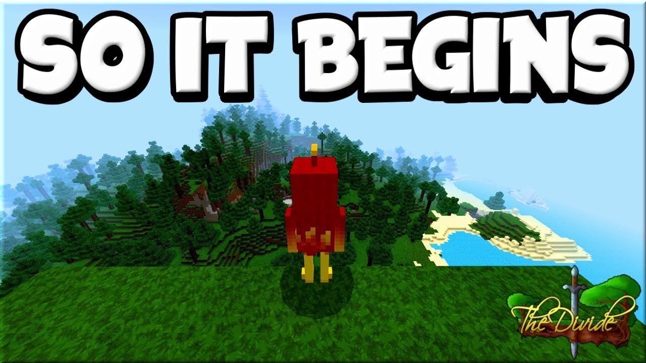 SO IT BEGINS !! - The Divide : Minecraft xbox [01]