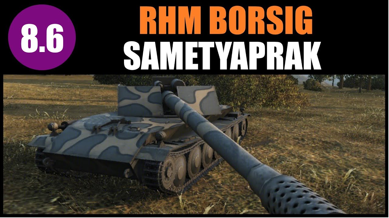 WoT || Mutlu Sonlu - RHM Borsig - 8.6