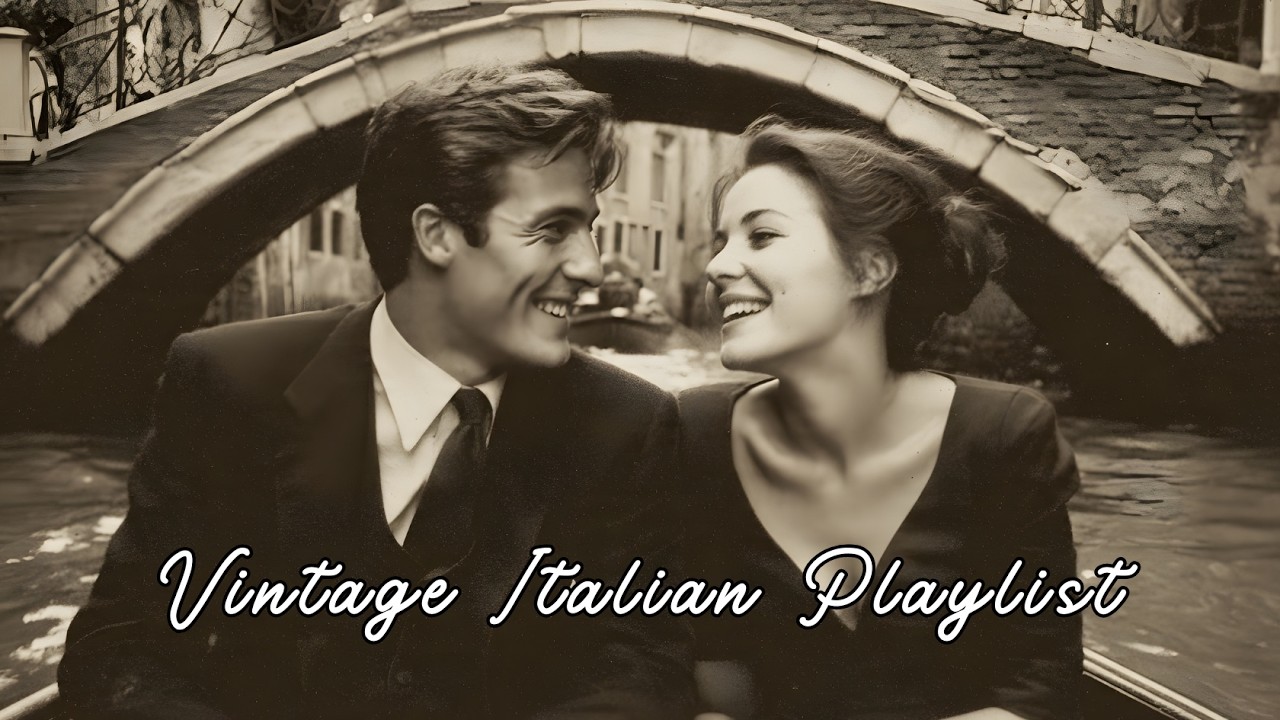 La Dolce Vita sul Canale 🇮🇹 | Vintage Italian Love Songs