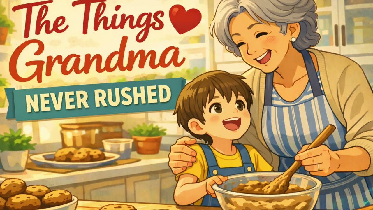The Things Grandma Never Rushed 💌  