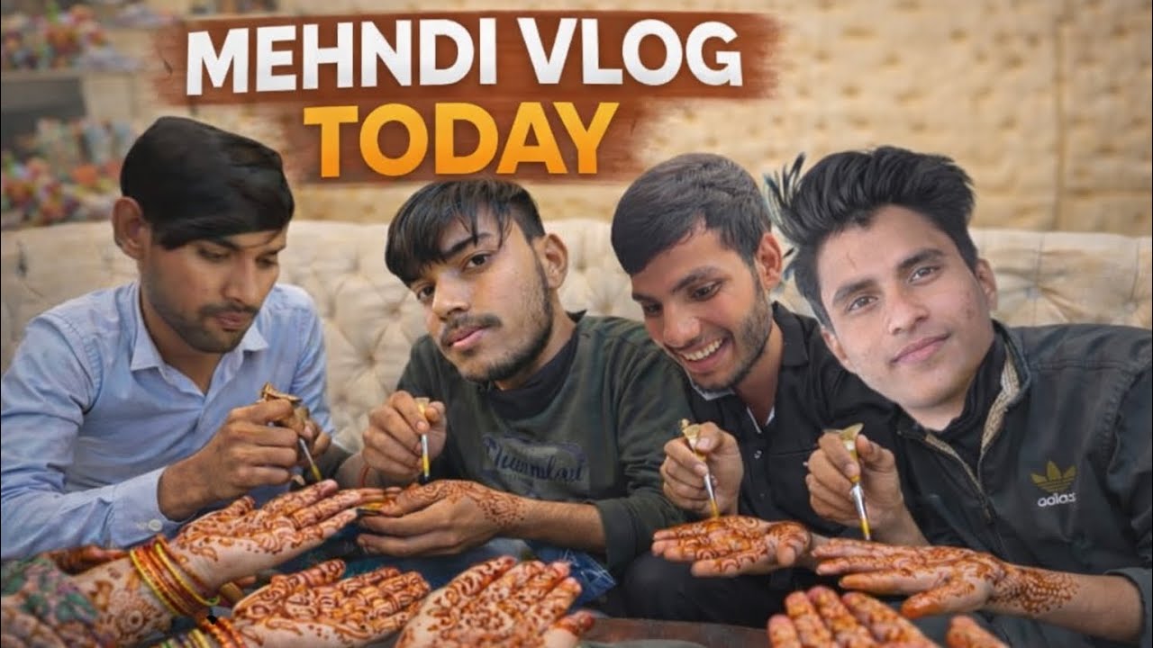 Mehndi Vlog 💚 | Happiness, Fun & Beautiful Designs