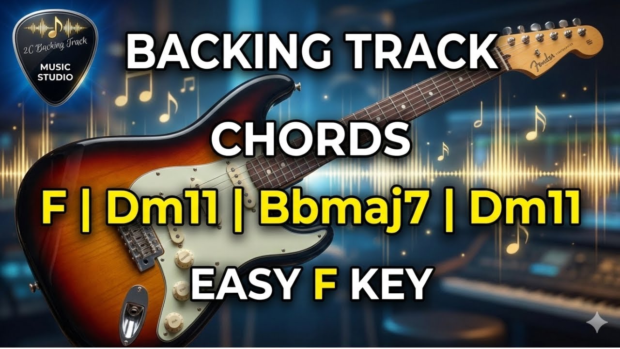Easy F key backing track