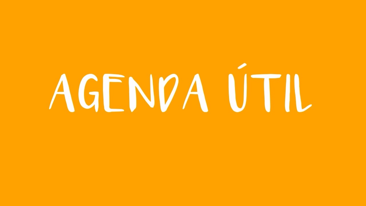 Agenda Útil 3 de marzo de 2026