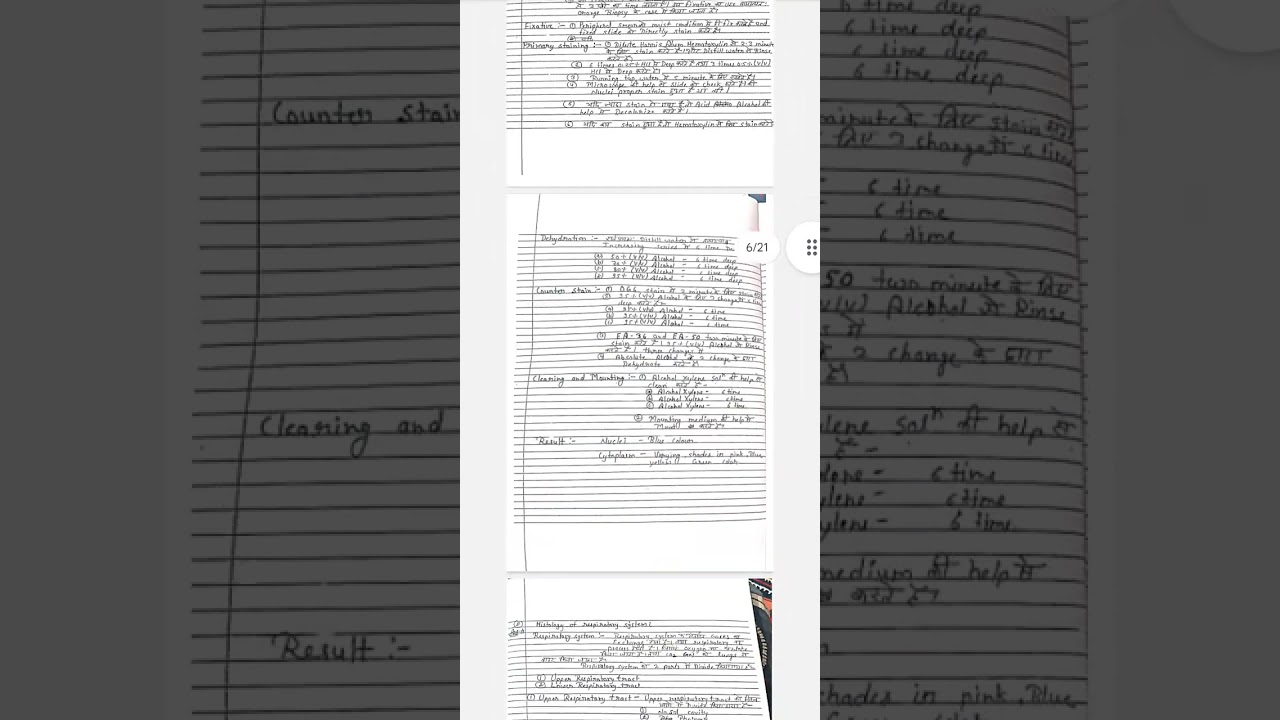 Mpmsu Bmlt 2nd yr Histology Notes in hindi+english