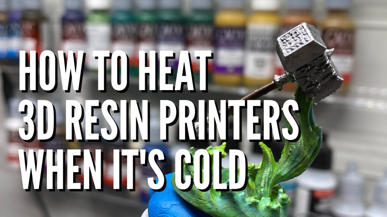 How To Heat Your 3D Resin Printer To Avoid Failed Prints In Winter