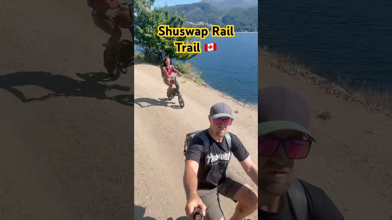 Brand New 50km Sicamous Trail, British Columbia 🇨🇦 #britishcolumbia #sicamous