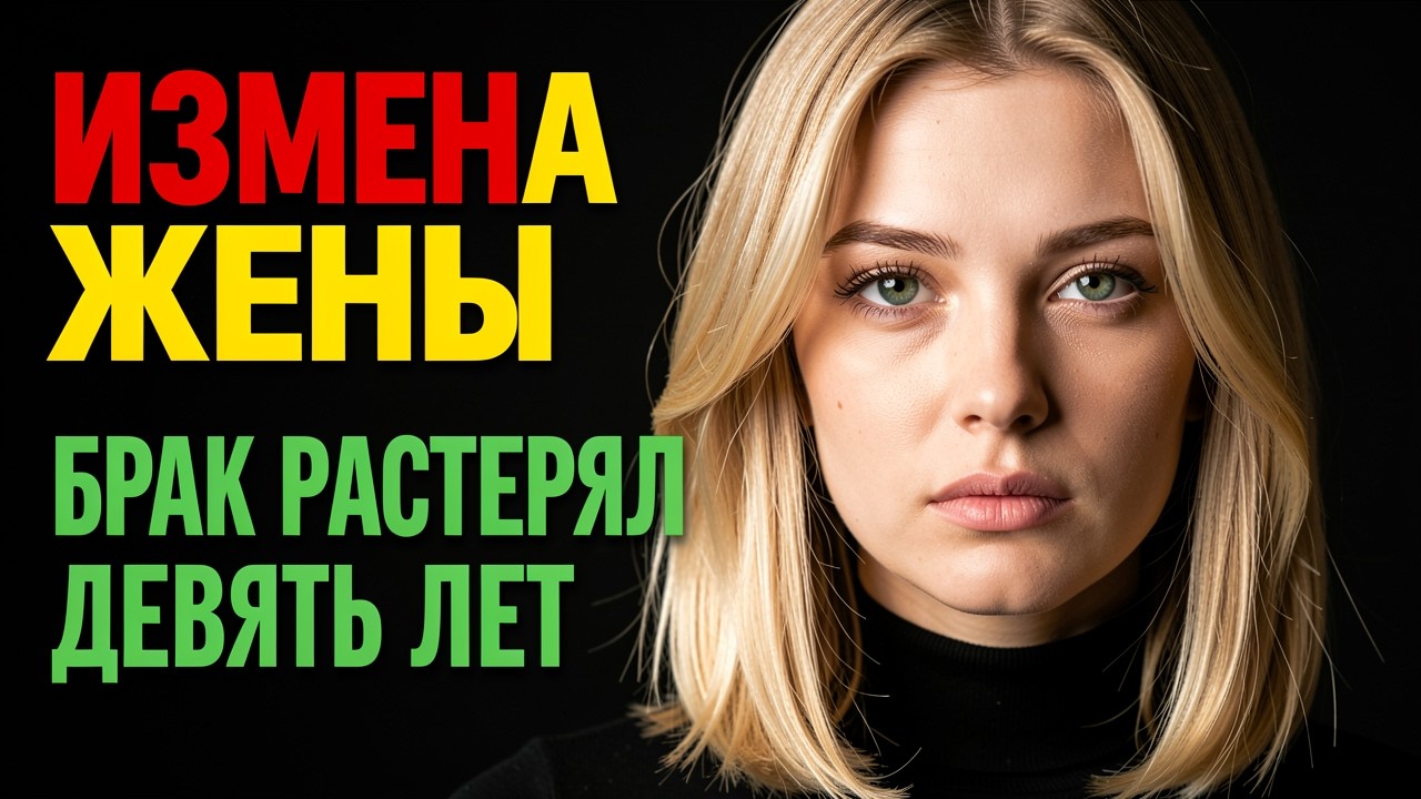 Измена жены: брак растерял девять лет. Аудиорассказ