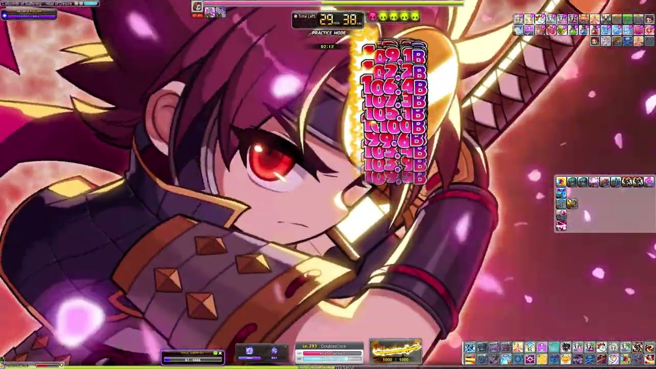 MapleStory (Hayato bossing) (Verus Hilla Hard One Shot)