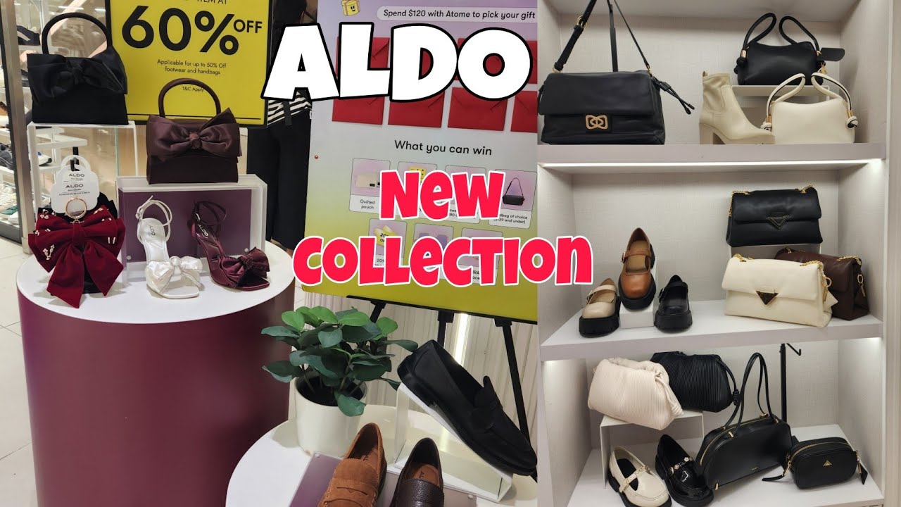 Новая коллекция сумок и обуви ALDO, январь 2026 года.