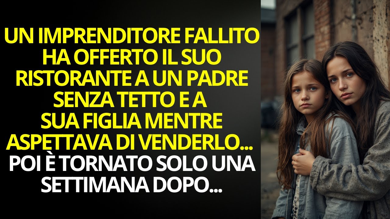 Un Senza Tetto Trasforma un Ristorante Abbandonato in Qualcosa che Nessuno Si Aspettava…