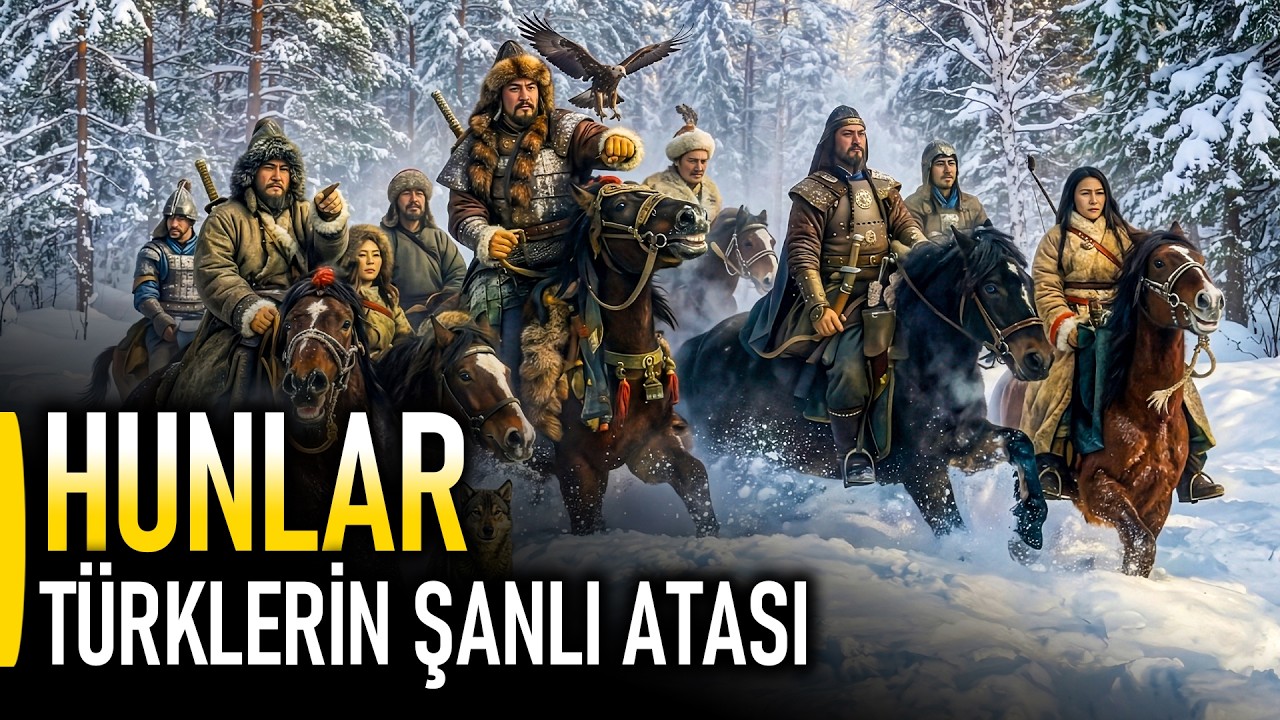 MeteHan'dan Attila'ya Asya'dan Avrupa'ya Hun Tarihi | HUNLAR