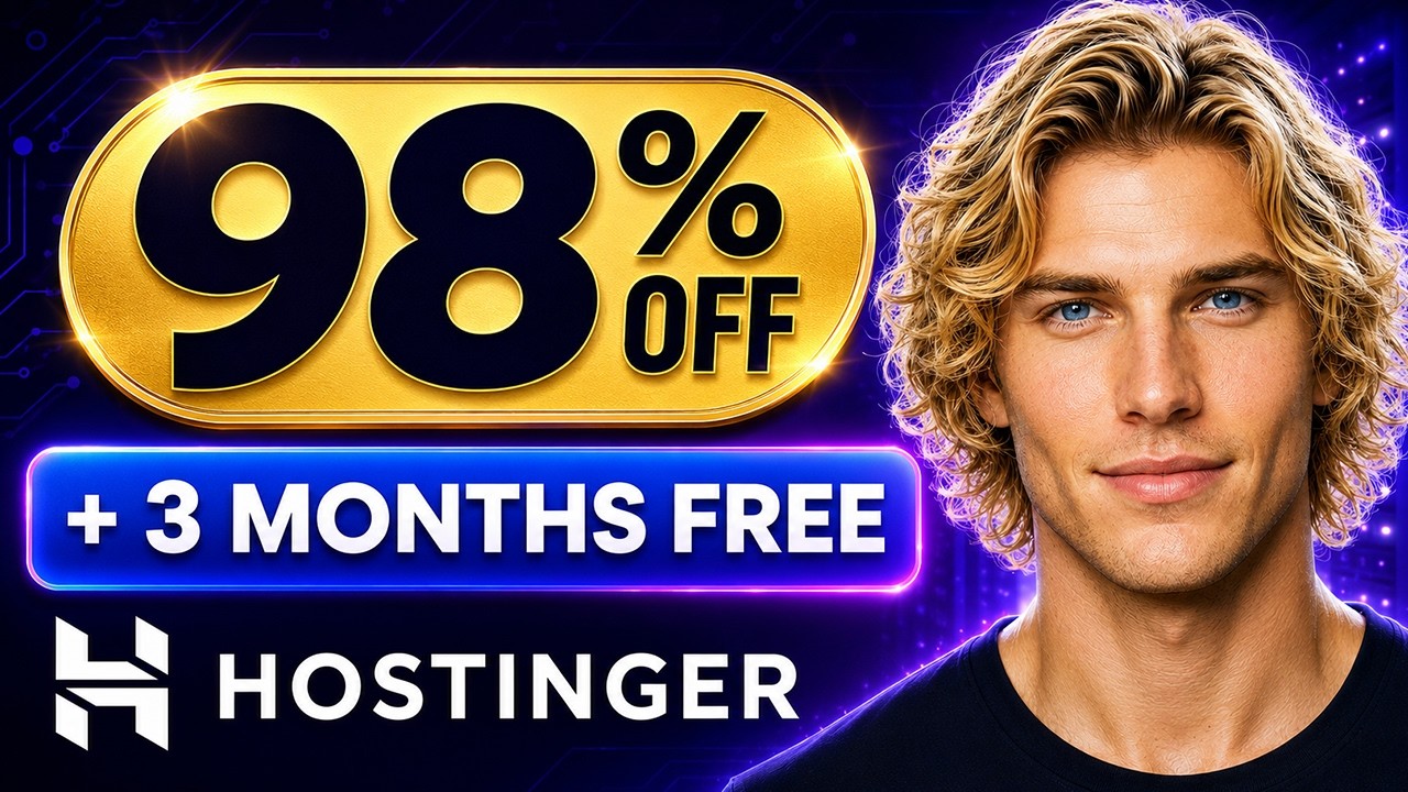 Hostinger Coupon Code 2026 | BIGGEST Deal + Free Months