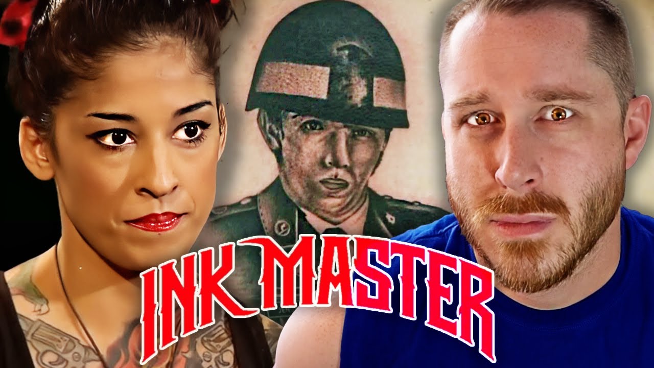 Реакция на худшие портретные татуировки в истории INK MASTER!