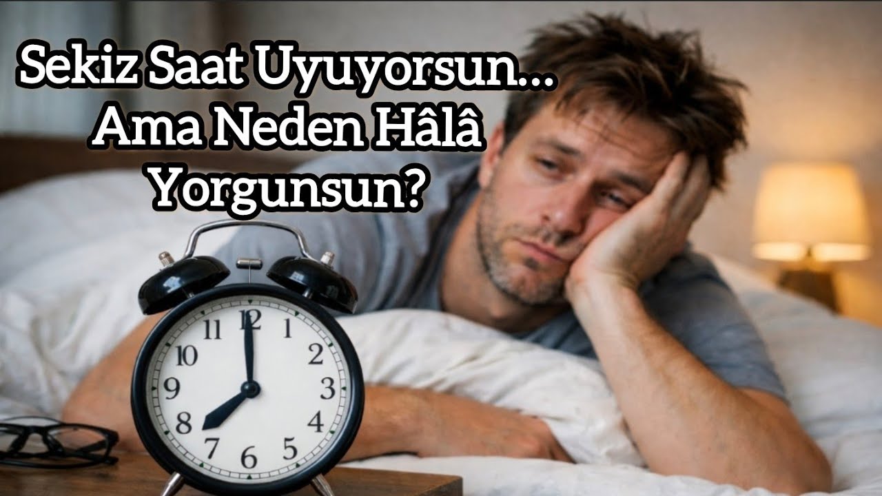 Sekiz Saat Uyuyorsun… Ama Neden Hâlâ Yorgunsun?