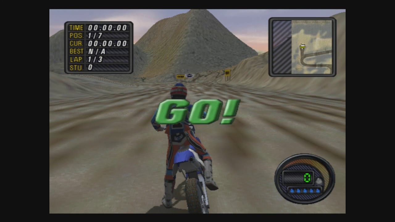 HDMI 1080p HD - Jeremy McGrath Supercross World - PlayStation 2 - Longplay Part 3