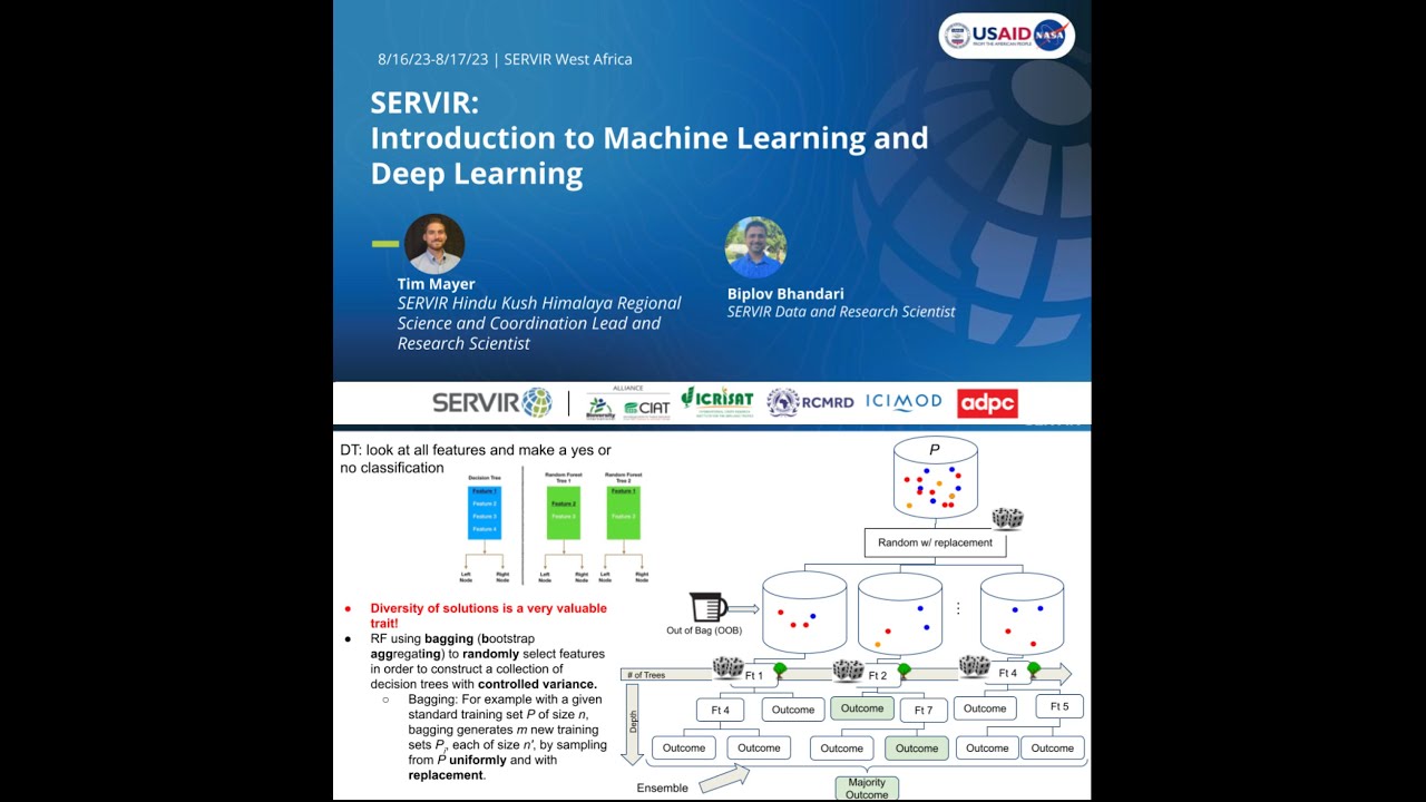 Day 1 - Intro to Machine Learning (ML) with Google Earth Engine (GEE)