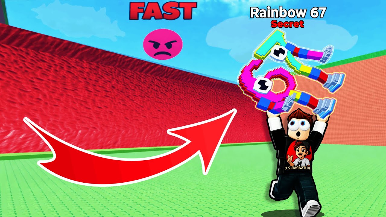 Escape Tsunami for BRAINROTS... I got the Rainbow 67 (Tagalog)