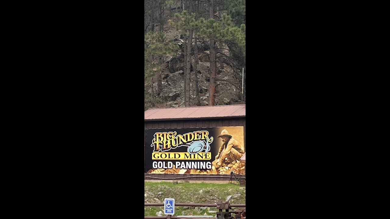 Gold Mine! Big Thunder and Keystone, South Dakota