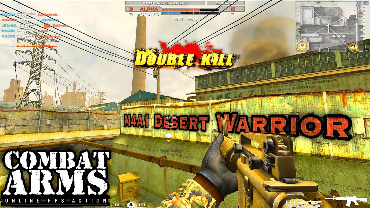COMBAT ARMS: ФОНОВАЯ МУЗЫКА И ПО-НАСТОЯЩЕМУ РЕАЛИСТИЧНАЯ ИГРА - PCM