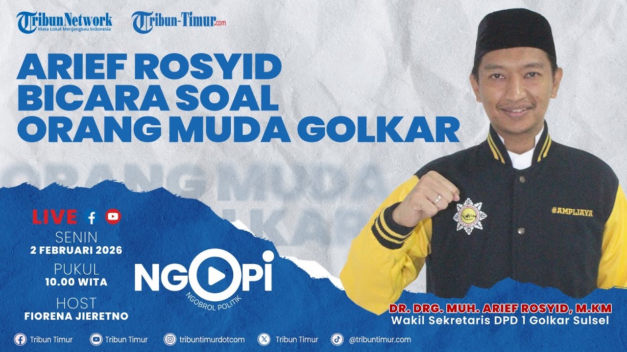Arief Rosyid Bicara Soal Orang Muda Golkar