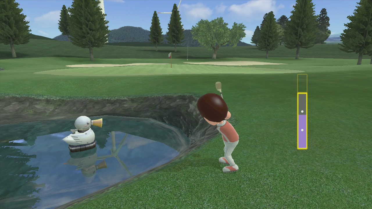 Wii Sports Club-Golf:9 Holes(Lakeside)-9:11