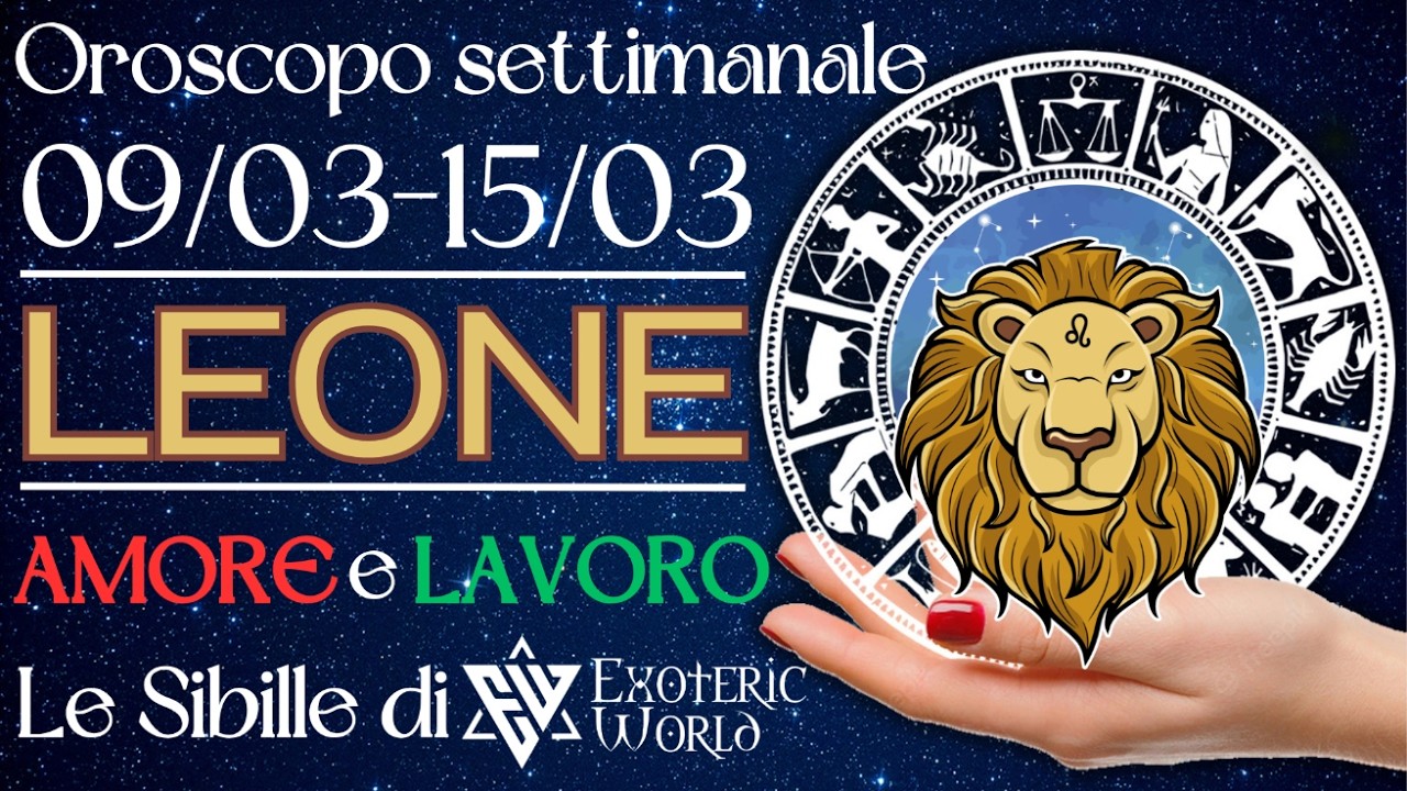 ♌ Leone Oroscopo settimanale - Settimana tesa. Proteggi i tuoi segreti da inganni e stress.