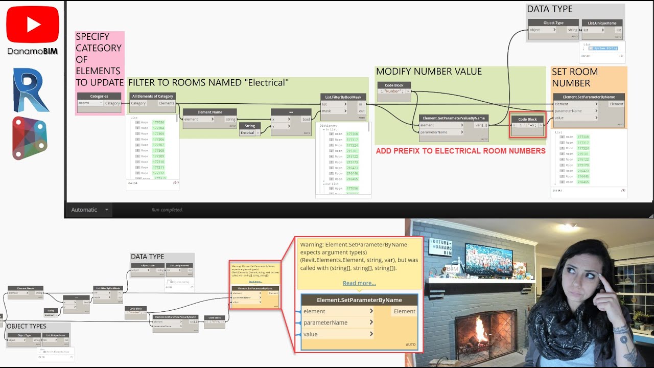 Dynamo Shorts - Ep013 - Dynamo Inputs, Outputs, and Filtering Elements