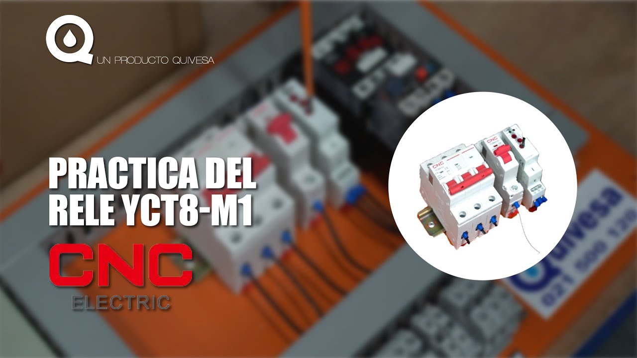 CAPITULO 5 temporada 1 Hoy hablamos del manejo del RELE YCT8-M1✨de la Marca CNC ELECTRICS