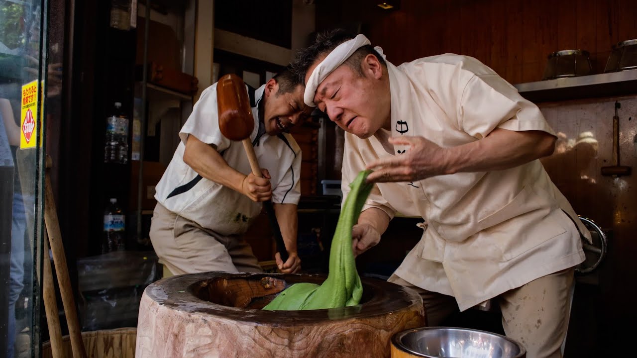 Mochi spettacolare a Nara con GiappoTour - Nakatanidou (中谷堂)
