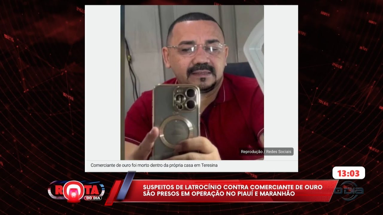 Suspeitos de latrocínio contra comerciante de ouro são presos em operação no Piauí 23 01 2026