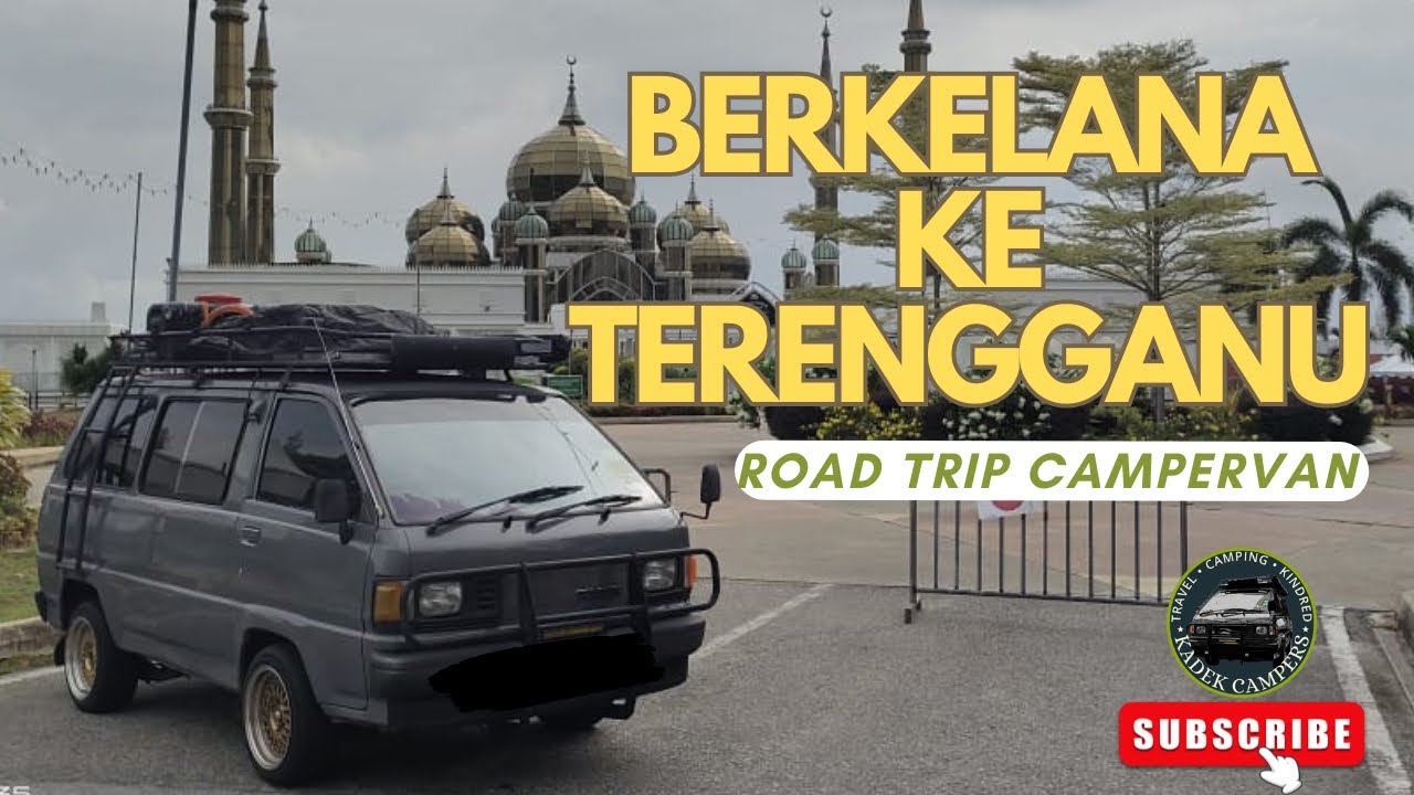 Roadtrip campervan ke Terengganu dan Camping di Lata Kolam Air Deru