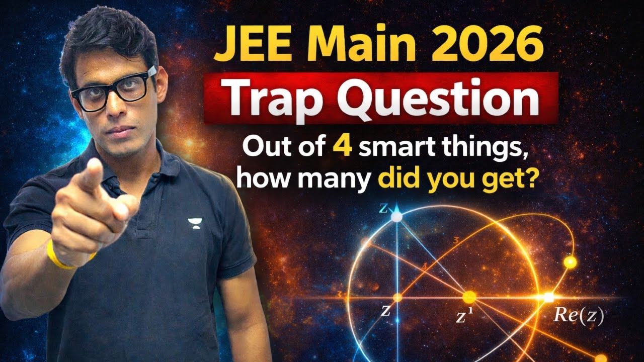 4 Smart Things = +4 marks in JEE Main | JEE Main 2026 | Prashant Jain #jee #qotd