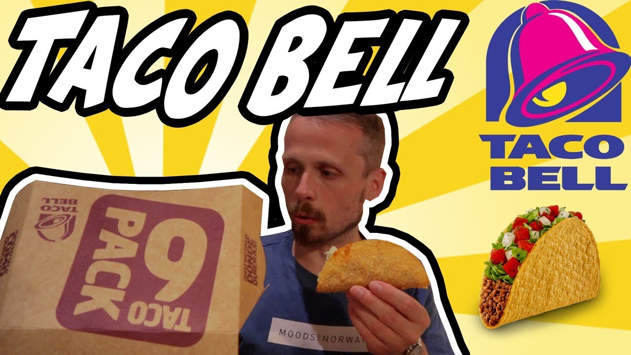 Taco Bell Mukbang - Smaker for første gang!
