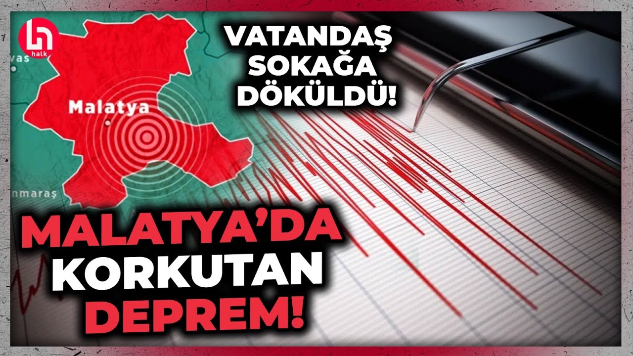 AFAD duyurdu: Malatya'da 4,2 büyüklüğünde deprem! Vatandaş sokağa döküldü!
