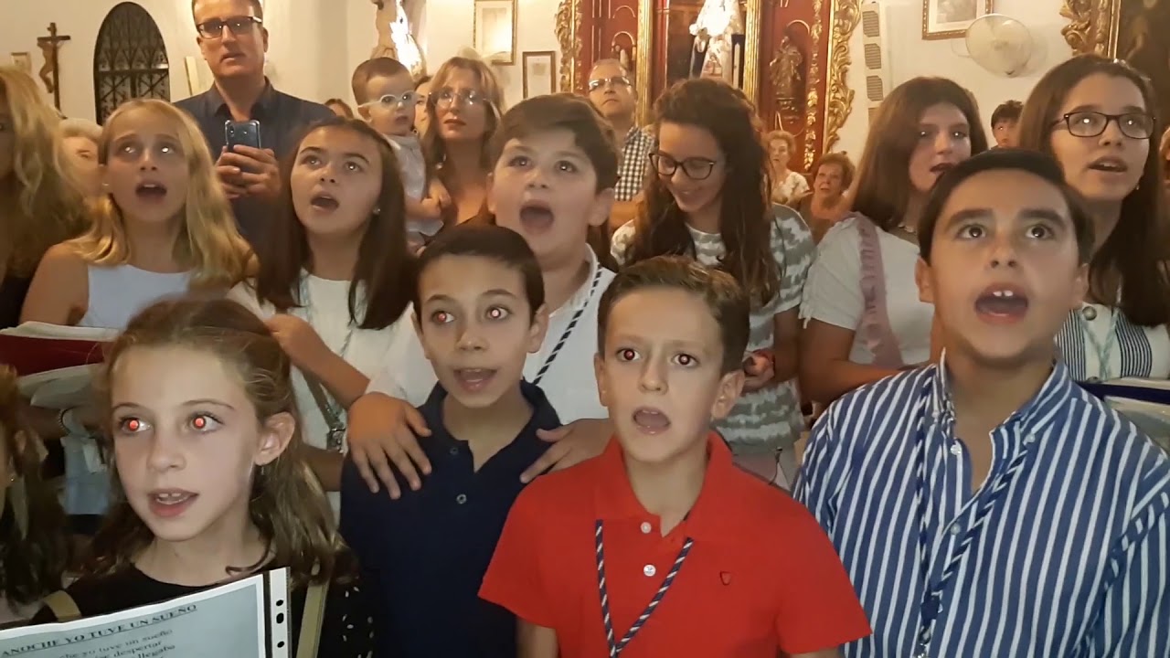 Traslado Virgen del Rosario 2019, Coro Infantil