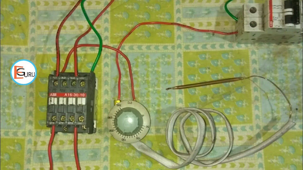 Control Wiring of a Heating Element | Electric Guru