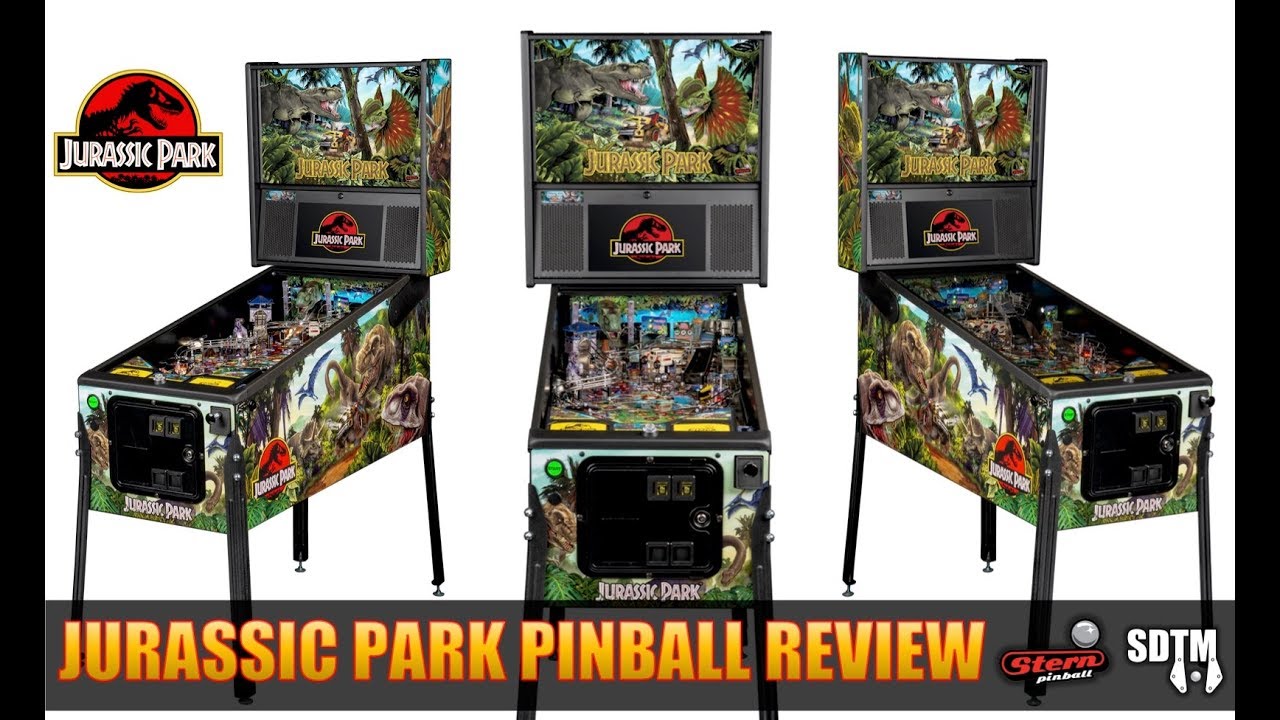 SDTM Episode 101: Jurassic Park Pinball Machine Review (2019)