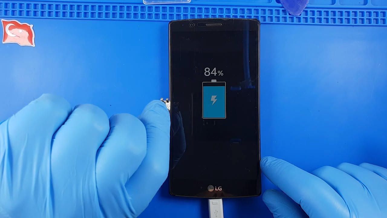 Замена зарядного гнезда LG G4