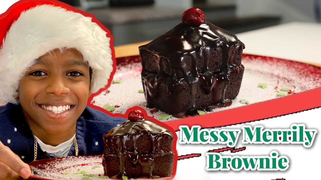 Christmas Messy Merrily Brownie