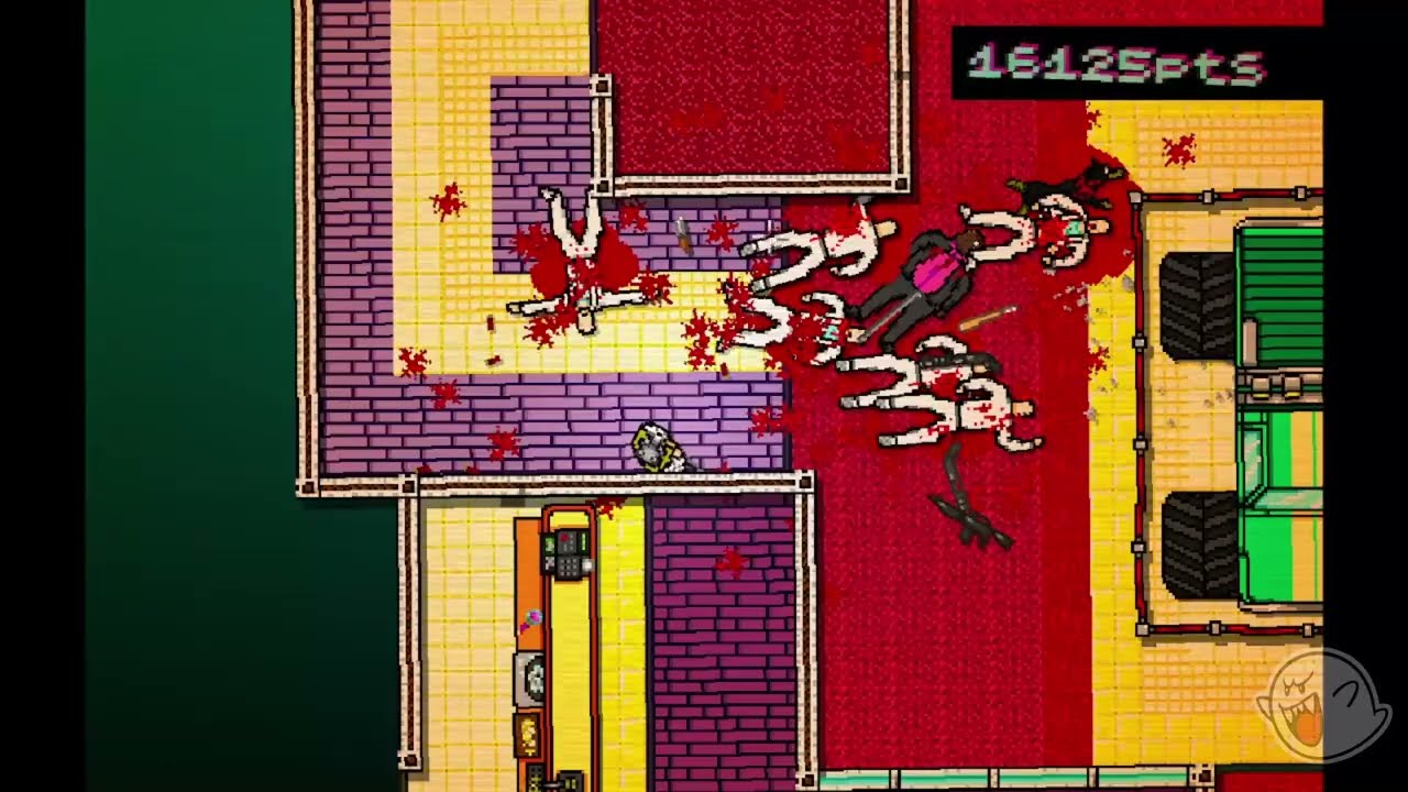 Hotline Miami 1- Chapter 14 - VENGEANCE  - Gameplay PC (HUD) No Comentary