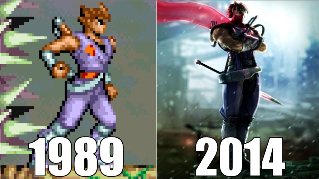 Evolution of Strider Games [1989-2014]