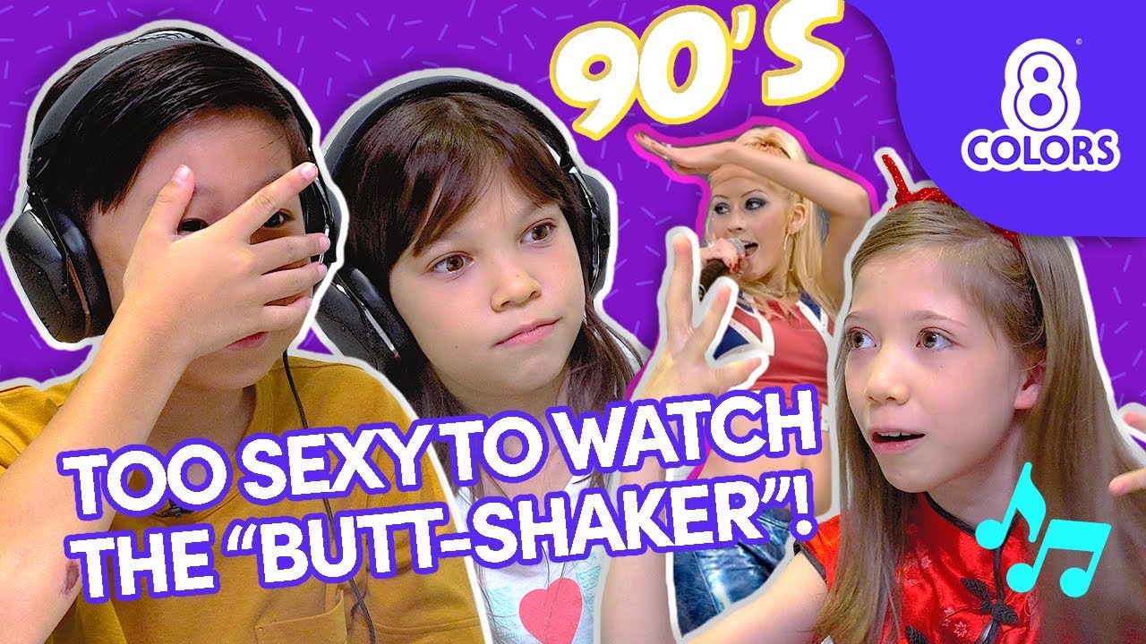 Do Gen Alpha kids know 90s music videos? Watch kids react to old music! | 8 Colors Kids
