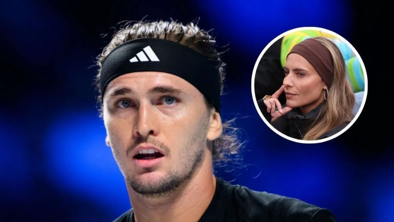 София Томалла сдерживает слёзы, пока Александр Зверев переживает эмоциональный триллер на Открыто...