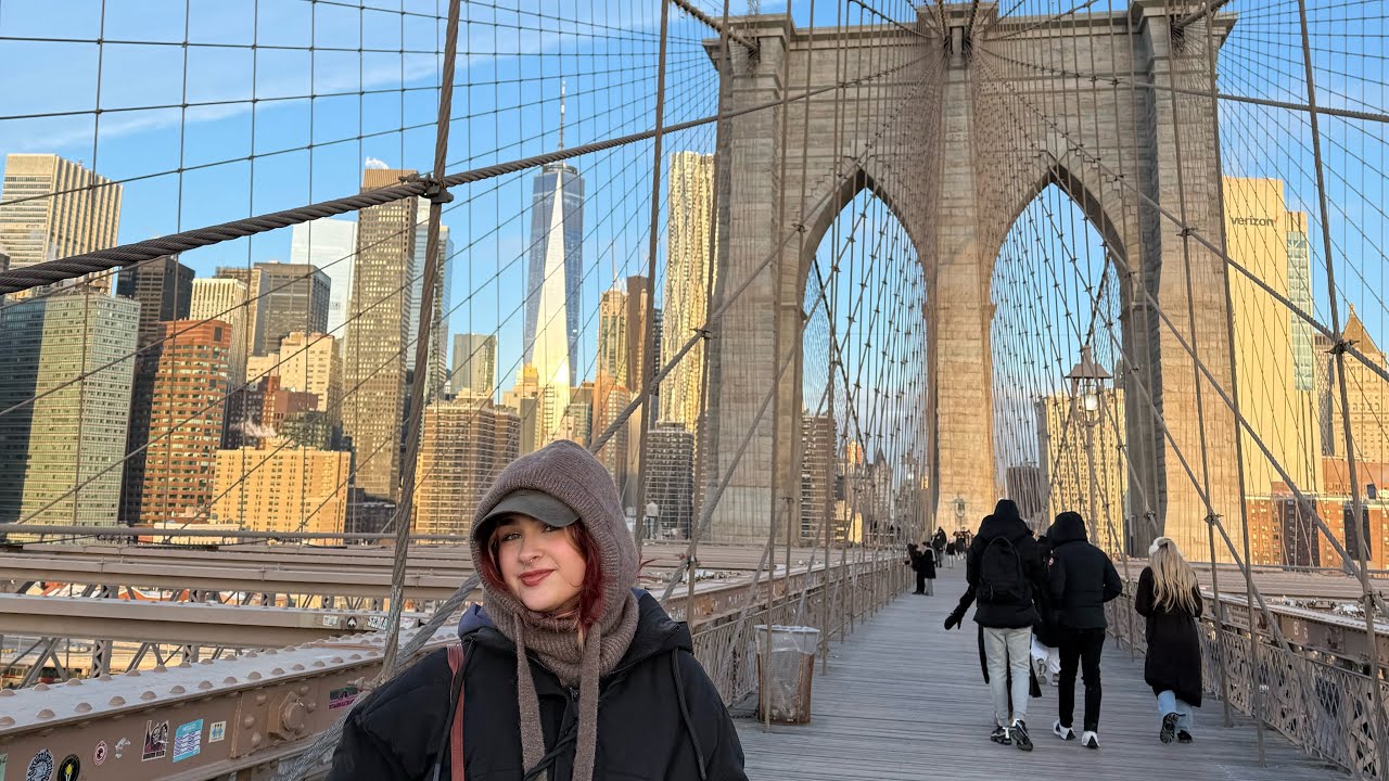 VLOG NEW YORK | neeeeew yoooork, sunrise au brooklyn bridge 