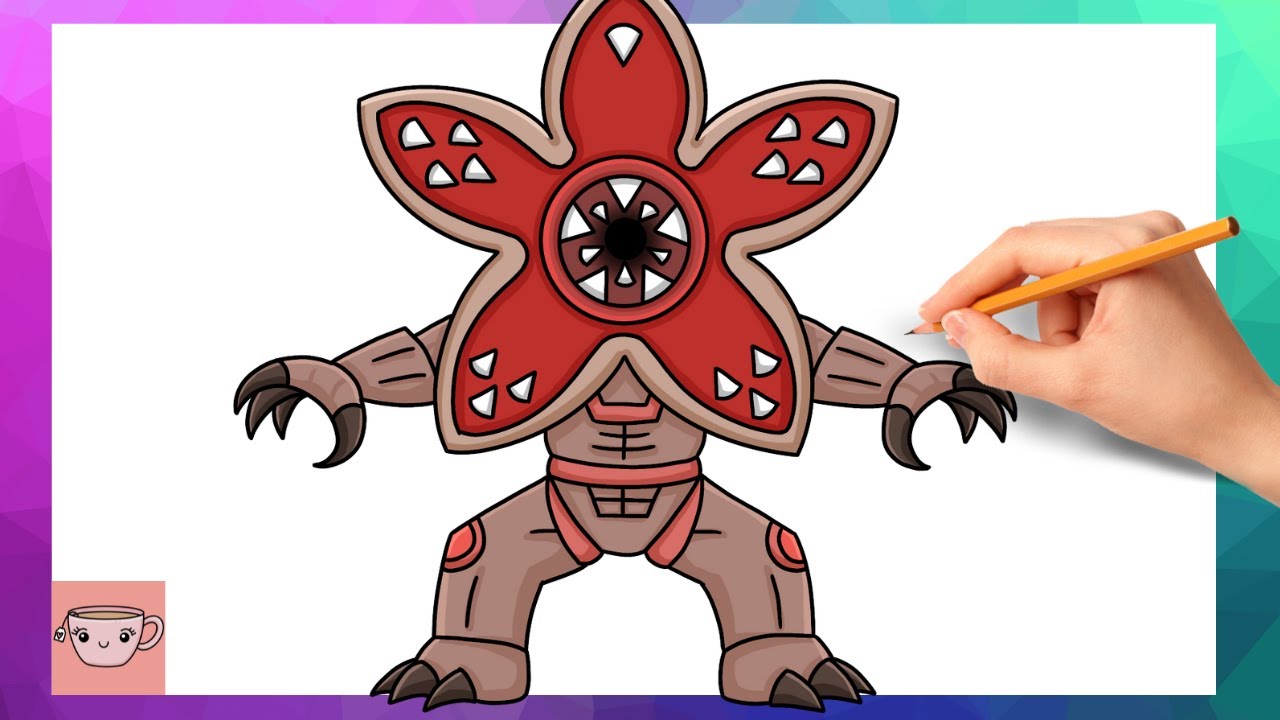 Как нарисовать Демогоргона &mdash; Brawl Stars x Stranger Things | Урок рисования
