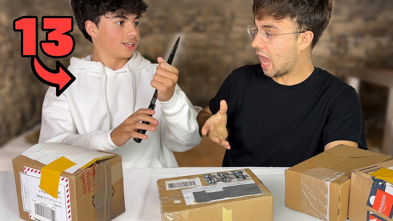 Ich öffne Fanpost mit meinem 13 jährigen Bruder…