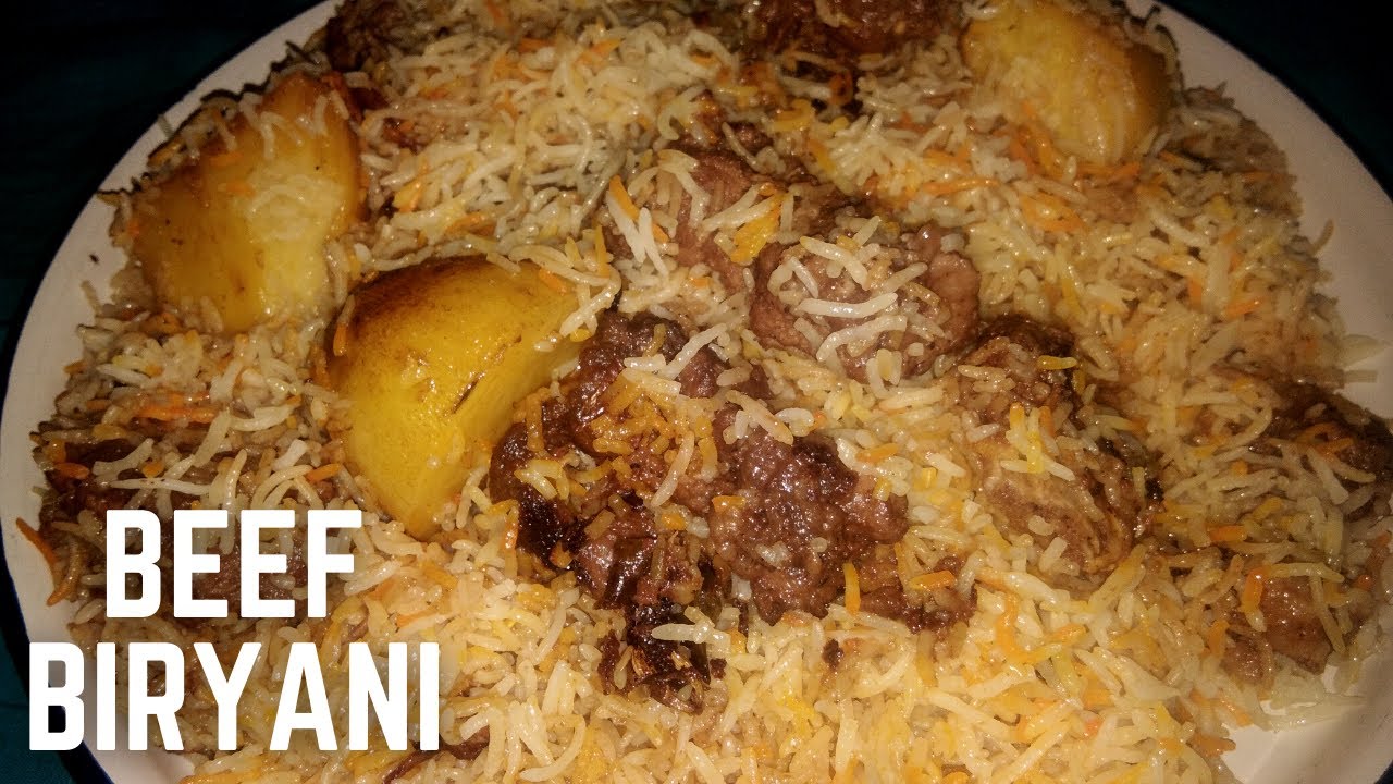 গরুর মাংসের বিরিয়ানি / PERFECT BEEF BIRYANI RECIPE - ABHINABA KITCHEN